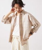 【ジャーナルスタンダード レリューム/JOURNAL STANDARD relume / MEN】のJAMES FABRIC / ジェームスファブリック コットン/リネン シャツ 人気、トレンドファッション・服の通販 founy(ファニー) ファッション Fashion メンズファッション MEN コンパクト Compact ショルダー Shoulder ストライプ Stripe チェック Check ドロップ Drop リネン Linen 人気 Popularity 夏 Summer 春 Spring S/S・春夏 Ss・Spring/Summer thumbnail ベージュ B|ID: prp329100004492071 ipo3291000000031669725