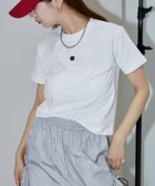 【フリークスストア/FREAK'S STORE】のワンポイント 刺繍 ロゴTシャツ 限定展開 25SS オフホワイト|ID: prp329100004492112 ipo3291000000031669920