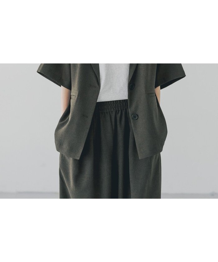 【ローリーズファーム/LOWRYS FARM】のホップサックジャケットSS インテリア・キッズ・メンズ・レディースファッション・服の通販 founy(ファニー) https://founy.com/ ファッション Fashion レディースファッション WOMEN アウター Coat Outerwear ジャケット Jackets おすすめ Recommend セットアップ Set Up ベーシック Basic 夏 Summer |ID: prp329100004492217 ipo3291000000032084161