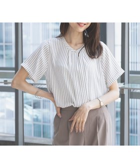 【グローバルワーク/GLOBAL WORK】のキレイつづく2WAYタック半袖/288566 人気、トレンドファッション・服の通販 founy(ファニー) ファッション Fashion レディースファッション Ladies' Fashion Online トップス・カットソー Tops/Tshirt おすすめ Recommend スキッパー Skipper エレガント 上品 Elegant 半袖 Short Sleeve |ID:prp329100004492218