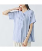 【グローバルワーク/GLOBAL WORK】のキレイつづく2WAYタック半袖/288566 人気、トレンドファッション・服の通販 founy(ファニー) ファッション Fashion レディースファッション Ladies' Fashion Online トップス・カットソー Tops/Tshirt おすすめ Recommend スキッパー Skipper エレガント 上品 Elegant 半袖 Short Sleeve thumbnail ブルーストライプ83|ID: prp329100004492218 ipo3291000000032628751