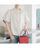 【ナチュラル ビューティー ベーシック/NATURAL BEAUTY BASIC】のリネンライクサイドタイブラウス エクリュ1|ID: prp329100004492273 ipo3291000000031998292