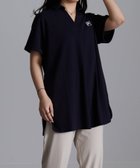 【ラナン/Ranan】のFILA 鹿の子チュニックポロシャツ ネイビー|ID: prp329100004492545 ipo3291000000031995247