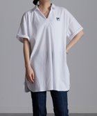 【ラナン/Ranan】のFILA 鹿の子チュニックポロシャツ ホワイト|ID: prp329100004492545 ipo3291000000031995258