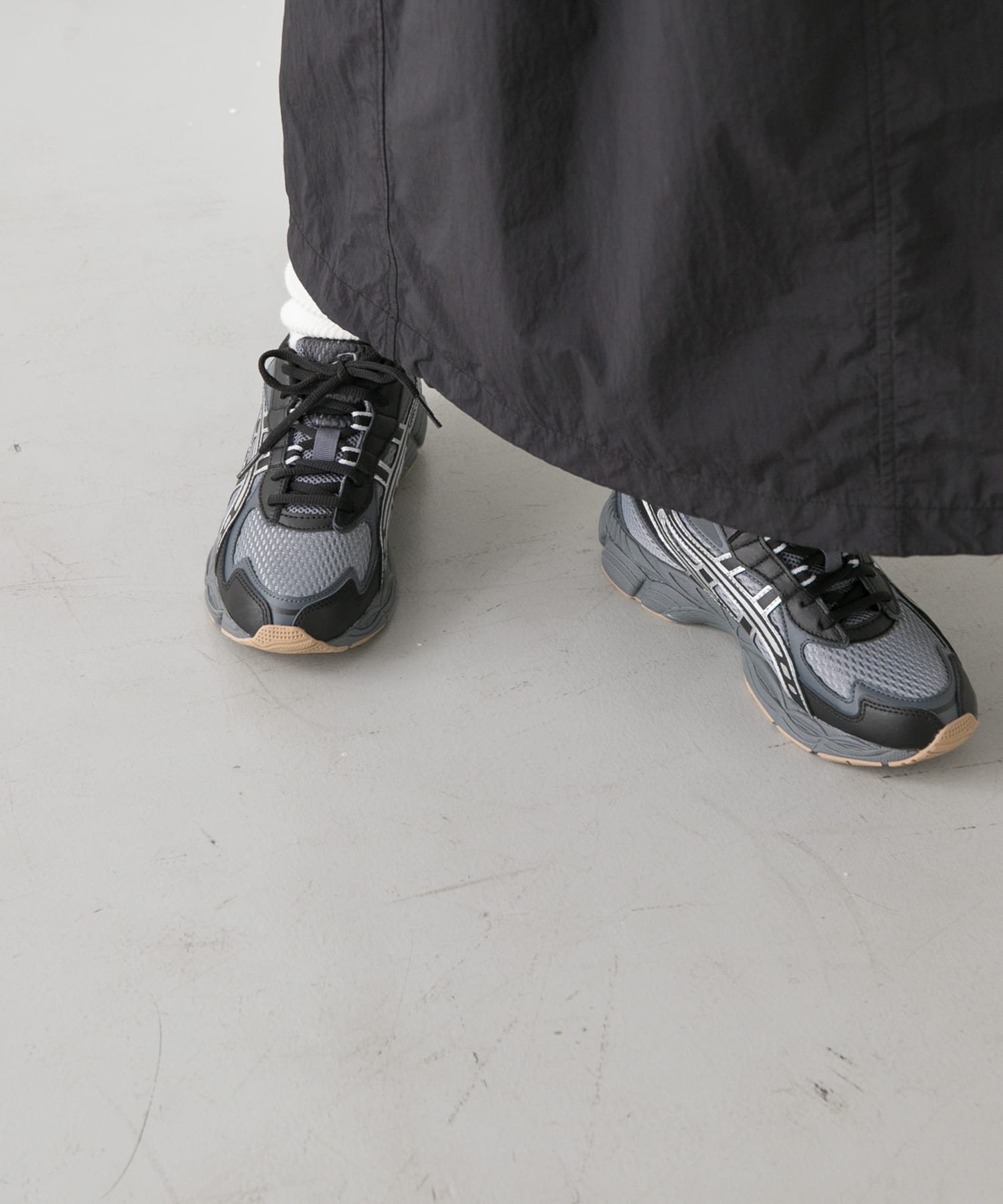 【アーバンリサーチ ドアーズ/URBAN RESEARCH DOORS】のASICS GEL-NYC 2055 インテリア・キッズ・メンズ・レディースファッション・服の通販 founy(ファニー) 　ファッション　Fashion　レディースファッション　WOMEN　2025年　2025　2025春夏・S/S　Ss,Spring/Summer,2025　シューズ　Shoes　フォルム　Form　人気　Popularity　別注　Special Order　夏　Summer　S/S・春夏　Ss・Spring/Summer　ブラック|ID: prp329100004492574 ipo3291000000031675890