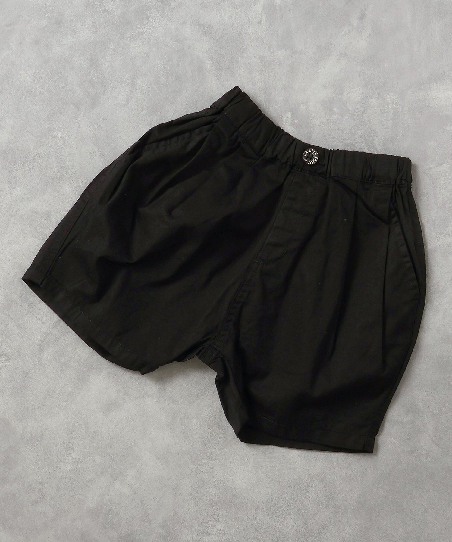 【その他のブランド/Other】のツータックハーフパンツ 5分丈 人気、トレンドファッション・服の通販 founy(ファニー) 　ファッション　Fashion　キッズファッション　KIDS　ボトムス　Bottoms/Kids　おすすめ　Recommend　デニム　Denim　ボトム　Bottom　夏　Summer　定番　Standard　 other-1|ID: prp329100004492766 ipo3291000000031980813