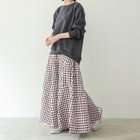 【ミニミニストア/miniministore】のロングスカートレディースギンガムチェック 人気、トレンドファッション・服の通販 founy(ファニー) ファッション Fashion レディースファッション WOMEN スカート Skirt ロングスカート Long Skirt ギンガム Gingham チェック Check フレア Flare マキシ Maxi ロング Long 夏 Summer 楽ちん Easy thumbnail ブラウン|ID: prp329100004492838 ipo3291000000031996632
