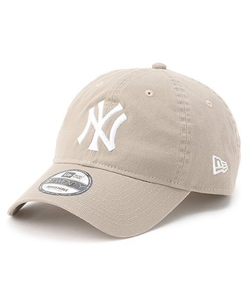 【その他のブランド/Other】の【NEWERA】キャップ インテリア・キッズ・メンズ・レディースファッション・服の通販 founy(ファニー) 　ファッション　Fashion　キッズファッション　KIDS　ウォッシュ　Wash　キャップ　Cap　ダメージ　Damage　フロント　Front　薄ベージュ|ID: prp329100004492987 ipo3291000000032060878