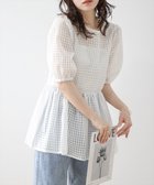 【ラジュール/Lajour】のシアーチェックペプラムプルオーバー 人気、トレンドファッション・服の通販 founy(ファニー) ファッション Fashion レディースファッション Fashion for Women トップス・カットソー Cut & Sew Tops カジュアルプルオーバー・ニットトップス Pullovers & Knit Tops / Casual Pullovers オーガンジー Organza Fabric ギンガム Gingham, Gingham Fabric シアー Sheer, See-Through スリーブ Sleeve, Long Sleeve / Short Sleeve チェック Check, Plaid, Tartan フェミニン Feminine, Girly ペプラム Peplum, Flared Hem thumbnail ホワイト|ID: prp329100004493205 ipo3291000000033610743