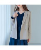 【ミッシュマッシュ/MISCH MASCH】の2025春夏新作 スプリングテーラードジャケット/MM518503 人気、トレンドファッション・服の通販 founy(ファニー) ファッション Fashion レディースファッション WOMEN アウター Coat Outerwear ジャケット Jackets テーラードジャケット Tailored Jackets 2025年 2025 2025春夏・S/S Ss,Spring/Summer,2025 おすすめ Recommend クラシック Classic セットアップ Set Up ダブル Double エレガント 上品 Elegant 夏 Summer 春 Spring S/S・春夏 Ss・Spring/Summer thumbnail ベージュ|ID: prp329100004493310 ipo3291000000031903970