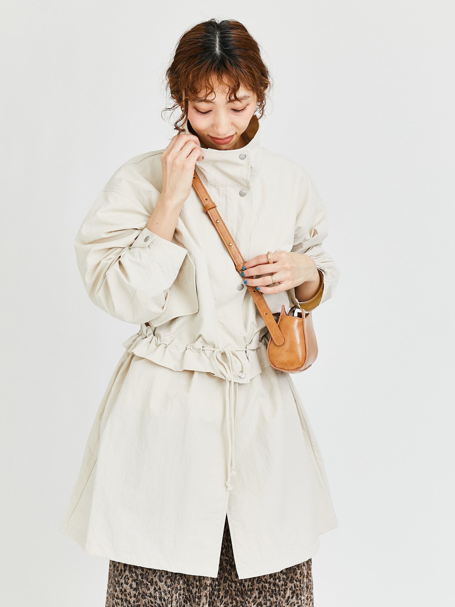 【テチチ/Te chichi】の2WAYミドル丈モッズコート インテリア・キッズ・メンズ・レディースファッション・服の通販 founy(ファニー) 　ファッション　Fashion　レディースファッション　WOMEN　アウター　Coat Outerwear　コート　Coats　モッズ/フィールドコート　Mods Coats/Field Coats　ショート　Short　スタンド　Stand　セパレート　Separate　ドローコード　Draw Cord　ミドル　Middle　モッズコート　Mod Coat　オフホワイト|ID: prp329100004493323 ipo3291000000031684555