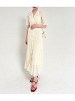 【フレイ アイディー/FRAY I.D】のアイレットレースニットワンピース 人気、トレンドファッション・服の通販 founy(ファニー) ファッション Fashion レディースファッション WOMEN ワンピース Dress ニットワンピース Knit Dresses アイレット Eyelet シアー Sheer スキッパー Skipper トレンド Trend パターン Pattern フェミニン Feminine フラット Flat フレア Flare ミックス Mix メタル Metal リボン Ribbon レース Race 秋 Autumn/Fall |ID:prp329100004493913
