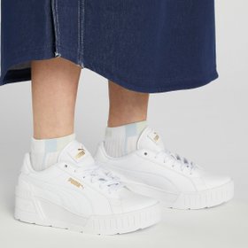 【プーマ/PUMA】のウィメンズ カルメン ウェッジ レザー スニーカー 人気、トレンドファッション・服の通販 founy(ファニー) ファッション Fashion レディースファッション WOMEN ウェッジ Wedge シンプル Simple スニーカー Sneakers 人気 Popularity 厚底 Platforms |ID:prp329100004494023