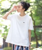 【ビームス ウイメン/BEAMS】の【別注】LACOSTE / ヘビー ピケ Aライン Tシャツ OFF_WHT|ID: prp329100004494128 ipo3291000000032642400