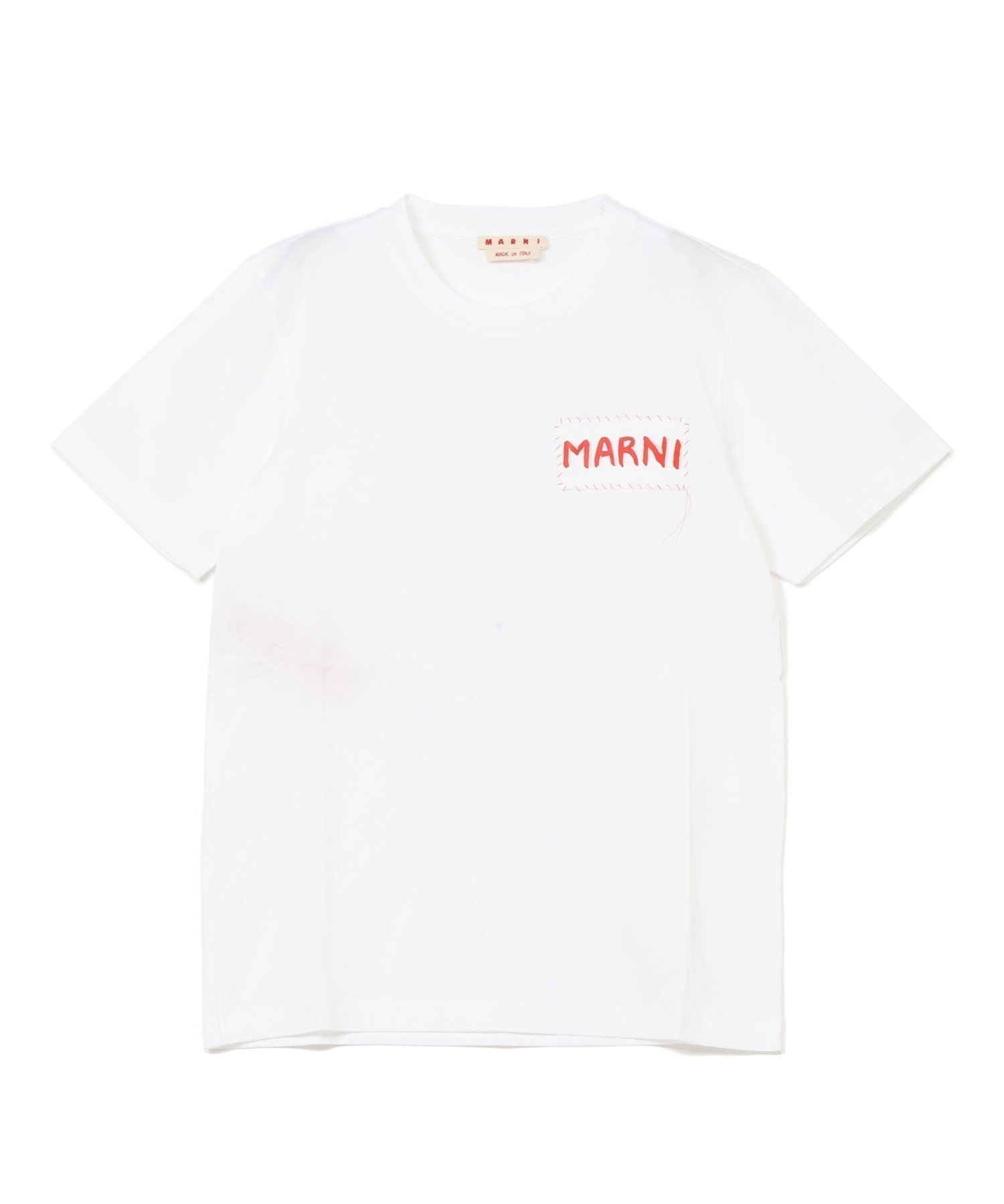 【マルニ/MARNI / MEN】のクルーネックTシャツ インテリア・キッズ・メンズ・レディースファッション・服の通販 founy(ファニー) 　ファッション　Fashion　メンズファッション　MEN　ショート　Short　シンプル　Simple　スリーブ　Sleeve　フィット　Fit　レギュラー　Regular　LILY WHITE|ID: prp329100004494412 ipo3291000000031696142
