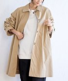 【コーエン/COEN】のコットンリネンスクエアステンカラーコート 人気、トレンドファッション・服の通販 founy(ファニー) ファッション Fashion レディースファッション WOMEN アウター Coat Outerwear コート Coats おすすめ Recommend ショルダー Shoulder ドロップ Drop フェミニン Feminine プリーツ Pleats ポケット Pocket リネン Linen thumbnail BEIGE|ID: prp329100004495008 ipo3291000000031919523