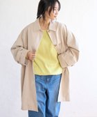 【コーエン/COEN】のコットンリネンスクエアステンカラーコート 人気、トレンドファッション・服の通販 founy(ファニー) ファッション Fashion レディースファッション WOMEN アウター Coat Outerwear コート Coats おすすめ Recommend ショルダー Shoulder ドロップ Drop フェミニン Feminine プリーツ Pleats ポケット Pocket リネン Linen thumbnail LT.GRAY|ID: prp329100004495008 ipo3291000000031919527