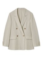 【フレイ アイディー/FRAY I.D】のダブルテーラードジャケット/ウォッシャブル・防シワ 人気、トレンドファッション・服の通販 founy(ファニー) ファッション Fashion レディースファッション Ladies' Fashion Online アウター Coat Outerwear ジャケット Jackets テーラードジャケット Tailored Jackets エレガント 上品 Elegant クラシカル Classical サマー Summer ジャケット Jacket スタイリッシュ Stylish ストレッチ Stretch ダブル Double トレンド Trend 定番 Standard フロント Front ボックス Box メタル Metal リネン Linen 夏 Summer ビジネス 仕事 通勤 Business thumbnail LBEG[035]|ID: prp329100004495296 ipo3291000000032628485