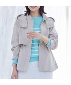 【インディヴィ/INDIVI】の春SALE!【撥水/UVケア】マルチWAYマウンテンパーカー ベージュ|ID: prp329100004495324 ipo3291000000031948681
