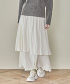 【ラコレ/LAKOLE】のプリーツティアードスカート 人気、トレンドファッション・服の通販 founy(ファニー) ファッション Fashion レディースファッション WOMEN スカート Skirt ティアードスカート Tiered Skirts ティアード Tiered フェミニン Feminine プリーツ Pleats thumbnail オフホワイト|ID: prp329100004495371 ipo3291000000031996529