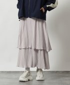 【ラコレ/LAKOLE】のプリーツティアードスカート 人気、トレンドファッション・服の通販 founy(ファニー) ファッション Fashion レディースファッション WOMEN スカート Skirt ティアードスカート Tiered Skirts ティアード Tiered フェミニン Feminine プリーツ Pleats thumbnail グレー|ID: prp329100004495371 ipo3291000000031996531