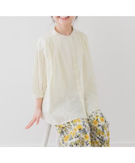 【アーバンリサーチ ドアーズ/URBAN RESEARCH DOORS / KIDS】の『親子リンク』コットンボイルギャザーブラウス(KIDS) 人気、トレンドファッション・服の通販 founy(ファニー) ファッション Fashion キッズファッション KIDS 2025年 2025 2025春夏・S/S Ss,Spring/Summer,2025 ギャザー Gather 夏 Summer 春 Spring S/S・春夏 Ss・Spring/Summer |ID:prp329100004495718