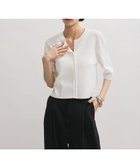 【アダム エ ロペ/ADAM ET ROPE'】の【サステナブル】クールタッチニットカーディガン 人気、トレンドファッション・服の通販 founy(ファニー) ファッション Fashion レディースファッション Fashion for Women トップス・カットソー Cut & Sew Tops ニット Knit Tops & Sweaters カーディガン・羽織り Layered Style Cardigans 2025年 2025 2025春夏・S/S Spring/Summer 2025 SS25 カーディガン Cardigan, Knitwear 夏 Summer 春 Spring S/S・春夏 SS, Spring/Summer, Warm Season thumbnail ホワイト(10)|ID: prp329100004496006 ipo3291000000033574776