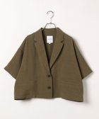 【レプシィム ローリーズファーム/LEPSIM LOWRYS FARM】の《リネンライクドライシリーズ》ショートジャケット 人気、トレンドファッション・服の通販 founy(ファニー) ファッション Fashion レディースファッション WOMEN アウター Coat Outerwear ジャケット Jackets おすすめ Recommend ショート Short ジャケット Jacket セットアップ Set Up ボトム Bottom リネン Linen ワイド Wide 夏 Summer thumbnail モカーキ53|ID: prp329100004496428 ipo3291000000031865942
