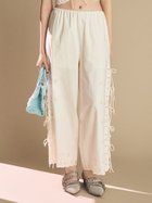 【ファーファー/FURFUR】のカットワーク刺繍リボンパンツ 人気、トレンドファッション・服の通販 founy(ファニー) ファッション Fashion レディースファッション WOMEN パンツ Pants ショート Short スリット Slit トレンド Trend リボン Ribbon リラックス Relax ワーク Work thumbnail WHT[001]|ID: prp329100004496432 ipo3291000000031719972