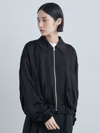 【ミースロエ/MIESROHE】のリサイクルNYコンパクトボンバーJK 人気、トレンドファッション・服の通販 founy(ファニー) ファッション Fashion レディースファッション Fashion for Women おすすめ Recommended / Our Picks ストライプ Stripe, Striped Pattern ドレープ Drape, Draping Fabric エレガント 上品 Elegant thumbnail BLK[009]|ID: prp329100004496470 ipo3291000000032693279