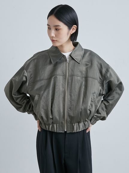 【ミースロエ/MIESROHE】のリサイクルNYコンパクトボンバーJK インテリア・キッズ・メンズ・レディースファッション・服の通販 founy(ファニー) 　ファッション　Fashion　レディースファッション　Fashion for Women　おすすめ　Recommended / Our Picks　ストライプ　Stripe, Striped Pattern　ドレープ　Drape, Draping Fabric　エレガント 上品　Elegant　KKI[026]|ID: prp329100004496470 ipo3291000000032693280