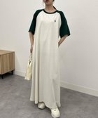 【ラナン/Ranan】の【U.S. POLO ASSN.】ラグランカットソーAラインワンピース 人気、トレンドファッション・服の通販 founy(ファニー) ファッション Fashion レディースファッション WOMEN ワンピース Dress Aラインワンピース A-line Dress トレンド Trend マキシ Maxi リラックス Relax thumbnail グリーン/オフホワイト|ID: prp329100004496502 ipo3291000000031720731