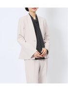 【タカキュー/TAKA-Q】のダブルクロス カラーレスジャケット ライトグレー(セットアップ可能) 【25SS】 レディース セットアップ スーツ ジャケット ビジネス カジュアル 仕事 通勤 入学 卒業 ハレの日 人気、トレンドファッション・服の通販 founy(ファニー) ファッション Fashion レディースファッション WOMEN アウター Coat Outerwear ジャケット Jackets スーツ Suits スーツ ジャケット Jacket スーツセット Suit Sets オケージョン Occasion ジャケット Jacket ストレッチ Stretch スリット Slit スーツ Suit セットアップ Set Up ダブル Double フォーマル Formal フラップ Flap ベーシック Basic ポケット Pocket 入学式 Entrance Ceremony 卒業式 Graduation Ceremony ビジネス 仕事 通勤 Business 2025年 2025 2025春夏・S/S Ss,Spring/Summer,2025 thumbnail 03ライトグレー|ID: prp329100004496547 ipo3291000000031721054