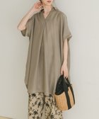 【アイテムズアーバンリサーチ/ITEMS URBAN RESEARCH】のスキッパーフレンチチュニック 人気、トレンドファッション・服の通販 founy(ファニー) ファッション Fashion レディースファッション Fashion for Women トップス・カットソー Cut & Sew Tops 2025年 2025 2025春夏・S/S Spring/Summer 2025 SS25 お家時間・ステイホーム Stay Home / At Home シンプル Simple, Minimal スキッパー Skipper, Open Collar スリーブ Sleeve, Long Sleeve / Short Sleeve チュニック Tunic, Long Top フレンチ French, French Style リラックス Relax, Relaxed Fit 夏 Summer S/S・春夏 SS, Spring/Summer, Warm Season thumbnail KHK|ID: prp329100004496570 ipo3291000000033634454