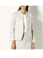 【コムサ/COMME CA】の【セットアップ対応】ツイード ジャケット ライトグレー|ID: prp329100004496578 ipo3291000000031721437