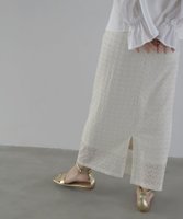 【エヌ ナチュラルビューティーベーシック/N.Natural Beauty basic】のレースストレートスカート 人気、トレンドファッション・服の通販 founy(ファニー) ファッション Fashion レディースファッション WOMEN スカート Skirt スウェット Sweat ストレート Straight スリット Slit センター Center ベーシック Basic レース Race |ID:prp329100004496856