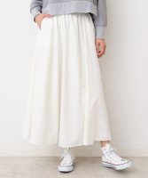 【デッサン/Dessin】の【ウエストゴム・洗える】タックギャザースカート(S~L) 人気、トレンドファッション・服の通販 founy(ファニー) ファッション Fashion レディースファッション WOMEN スカート Skirt スウェット Sweat ポケット Pocket 洗える Washable |ID:prp329100004496868