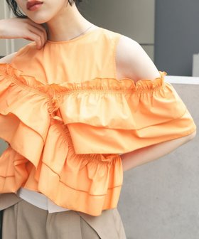 【ケービーエフ/KBF / URBAN RESEARCH】のマルチWAYクロスフリルブラウス 人気、トレンドファッション・服の通販 founy(ファニー) ファッション Fashion レディースファッション Fashion for Women トップス・カットソー Cut & Sew Tops シャツ・ブラウス・オフィスカジュアル Elegant Blouses & Button-Ups 2025年 2025 2025春夏・S/S Spring/Summer 2025 SS25 おすすめ Recommended / Our Picks スラックス Slacks, Dress Pants デニム Denim, Jeans Material トレンド Trend, Trending Now フリル Frill, Ruffle 夏 Summer 定番 Standard, Basic Item S/S・春夏 SS, Spring/Summer, Warm Season |ID:prp329100004496967
