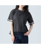 【ビームス ハート/BEAMS HEART】の【6/5新規値下げ】チュール レイヤード Tシャツ 25SS シアートップス 半袖 CHARCOAL|ID: prp329100004497022 ipo3291000000032520056