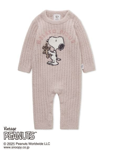 【ジェラート ピケ/gelato pique / KIDS】の【PEANUTS】【ONLINE限定カラーあり】【BABY】SNOOPY×BEAR ジャガードロンパース インテリア・キッズ・メンズ・レディースファッション・服の通販 founy(ファニー) 　ファッション　Fashion　キッズファッション　KIDS　PNK[066]|ID: prp329100004497024 ipo3291000000031724570
