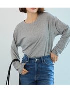 【テチチ/Te chichi】の【宮本茉由着用】シアー天竺ロングスリーブTシャツ 人気、トレンドファッション・服の通販 founy(ファニー) ファッションモデル・俳優・女優 Models 女性 Women 宮本茉由 MIyamoto Mayu ファッション Fashion レディースファッション WOMEN トップス・カットソー Tops/Tshirt シャツ/ブラウス Shirts/Blouses ロング / Tシャツ T-Shirts 2025年 2025 2025春夏・S/S Ss,Spring/Summer,2025 インナー Inner シアー Sheer シンプル Simple スタイリッシュ Stylish スリーブ Sleeve バランス Balance フェミニン Feminine リラックス Relax ロング Long 女優 Actress 春 Spring thumbnail TOPグレー|ID: prp329100004497033 ipo3291000000031724643