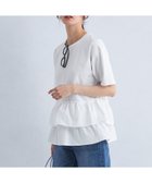 【その他のブランド/Other】の2段 フリル Tシャツ -マシンウォッシャブル・接触冷感・吸水速乾- WHITE|ID: prp329100004497040 ipo3291000000031998042
