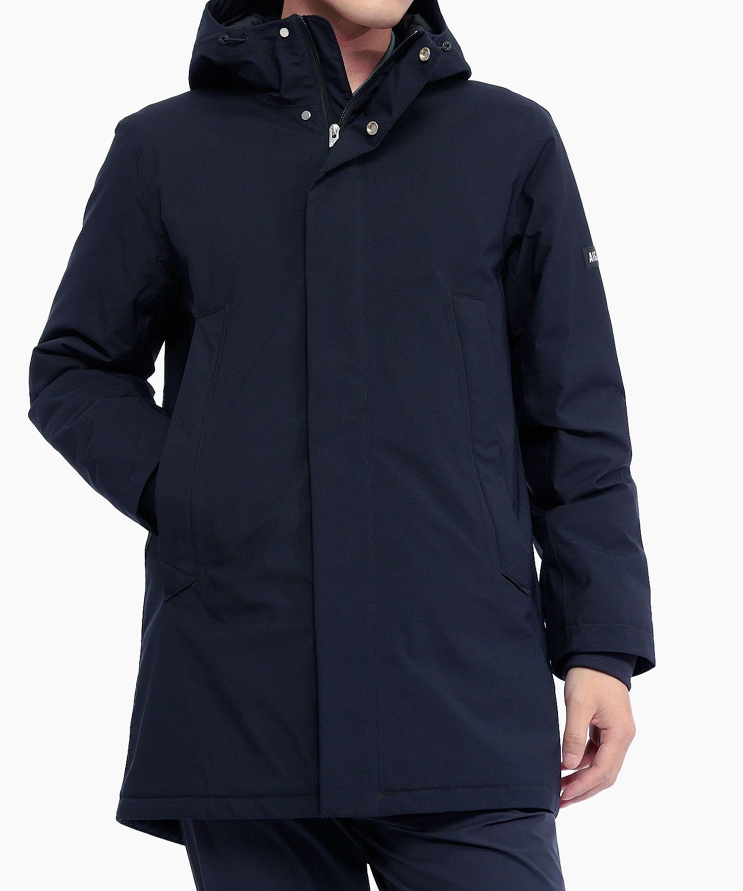 【エーグル/AIGLE / MEN】の防水 透湿 防風 GORE-TEX ゴアテックス フーデッドダウンジャケット RP 人気、トレンドファッション・服の通販 founy(ファニー) 　ファッション　Fashion　メンズファッション　MEN　おすすめ　Recommend　アウトドア　Outdoor　ジャケット　Jacket　ダウン　Down　ドローストリング　Drawstring　ハンド　Hand　パーカー　Hoodie　ポケット　Pocket　ミドル　Middle　 other-1|ID: prp329100004497046 ipo3291000000031724739