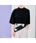 【レプシィム ローリーズファーム/LEPSIM LOWRYS FARM】のモックネックT 人気、トレンドファッション・服の通販 founy(ファニー) ファッション Fashion レディースファッション WOMEN サンダル Sandals モックネック Mock Neck ワイド Wide thumbnail ブラック09|ID: prp329100004497101 ipo3291000000031998195
