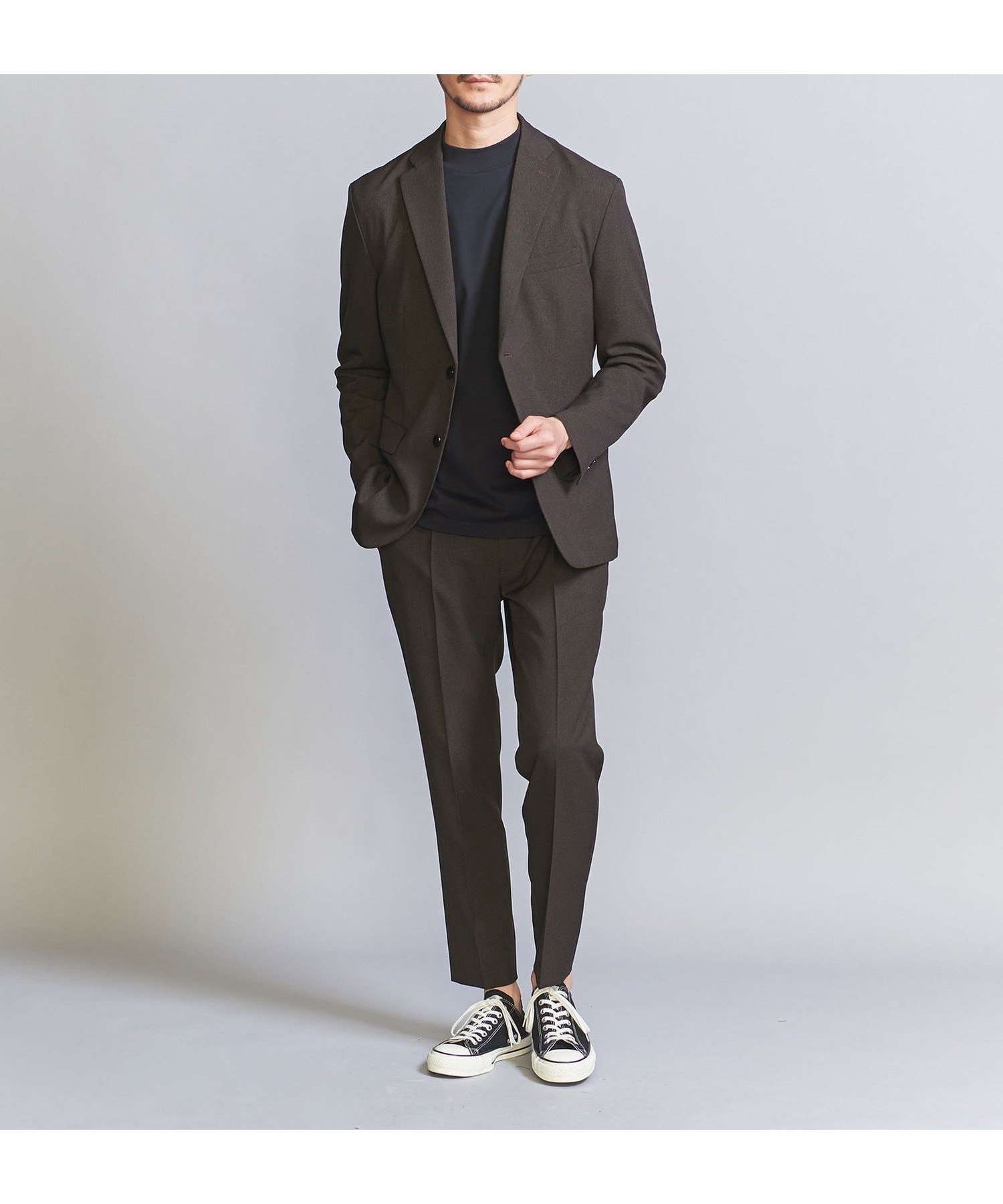 【その他のブランド/Other】の【WARDROBE SMART】LANATEC セットアップ/背抜きジャケット イージーパンツ インテリア・キッズ・メンズ・レディースファッション・服の通販 founy(ファニー) 　ファッション　Fashion　メンズファッション　MEN　ボトムス　Bottoms/Men　インナー　Inner　ウォッシャブル　Washable　秋　Autumn/Fall　コイン　Coin　シェイプ　Shape　ショルダー　Shoulder　ジャケット　Jacket　スマート　Smart　セットアップ　Set Up　バランス　Balance　ファブリック　Fabric　フィット　Fit　フラップ　Flap　プリーツ　Pleats　ポケット　Pocket　ミドル　Middle　無地　Plain Color　冬　Winter　おすすめ　Recommend　エレガント 上品　Elegant　入学式　Entrance Ceremony　卒業式　Graduation Ceremony　DK.BROWN|ID: prp329100004497123 ipo3291000000031725264