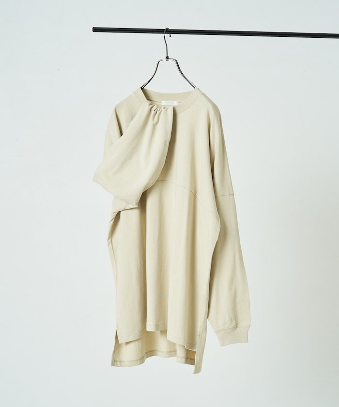 【フリークスストア/FREAK'S STORE】のフットボール ロング スリーブ Tシャツ【限定展開】 24AW インテリア・キッズ・メンズ・レディースファッション・服の通販 founy(ファニー) 　ファッション　Fashion　レディースファッション　WOMEN　トップス・カットソー　Tops/Tshirt　シャツ/ブラウス　Shirts/Blouses　ロング / Tシャツ　T-Shirts　2024年　2024　2024-2025秋冬・A/W　Aw/Autumn/Winter/Fw/Fall/2024-2025　冬　Winter　シンプル　Simple　スリット　Slit　スリーブ　Sleeve　チュニック　Tunic　トレンド　Trend　ビッグ　Big　ロング　Long　人気　Popularity　定番　Standard　A/W・秋冬　Aw・Autumn/Winter・Fw・Fall-Winter　ナチュラル|ID: prp329100004497128 ipo3291000000031725293