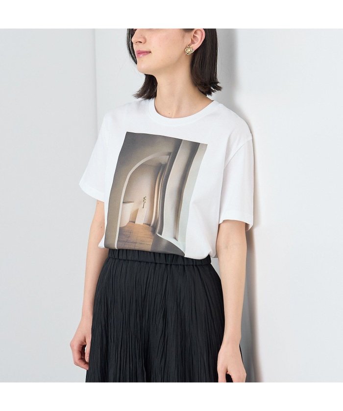 【アナイ/ANAYI】のコットン天竺モダンプリント Tシャツ インテリア・キッズ・メンズ・レディースファッション・服の通販 founy(ファニー) https://founy.com/ ファッション Fashion レディースファッション WOMEN トップス・カットソー Tops/Tshirt シャツ/ブラウス Shirts/Blouses ロング / Tシャツ T-Shirts エレガント 上品 Elegant なめらか Smooth バランス Balance フラワー Flower プリント Print ミックス Mix モダン Modern リアル Real リラックス Relax ロング Long S/S・春夏 Ss・Spring/Summer 再入荷 Restock/Back In Stock/Re Arrival おすすめ Recommend 夏 Summer 2024年 2024 2024春夏・S/S Ss,Spring/Summer,2024 |ID: prp329100004497130 ipo3291000000031725306