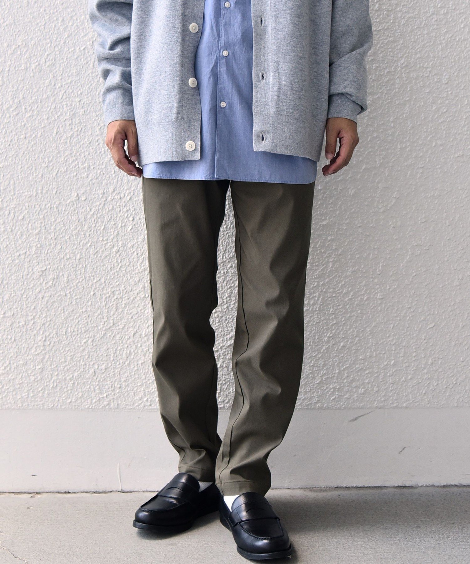 【シップス/SHIPS / MEN】の【WEB限定】SHIPS any 洗濯機可能・UVカット スーパー ストレッチ テーパード イージー パンツ インテリア・キッズ・メンズ・レディースファッション・服の通販 founy(ファニー) 　ファッション　Fashion　メンズファッション　MEN　ボトムス　Bottoms/Men　おすすめ　Recommend　シンプル　Simple　ストレッチ　Stretch　テーパード　Tapered　ベーシック　Basic　オリーブ|ID: prp329100004497143 ipo3291000000031725375