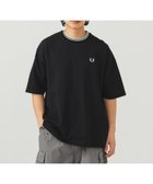 【ビームス/BEAMS / MEN】の【別注】FRED PERRY / オーバーサイズ ピケ Tシャツ BLACK|ID: prp329100004497161 ipo3291000000032753096
