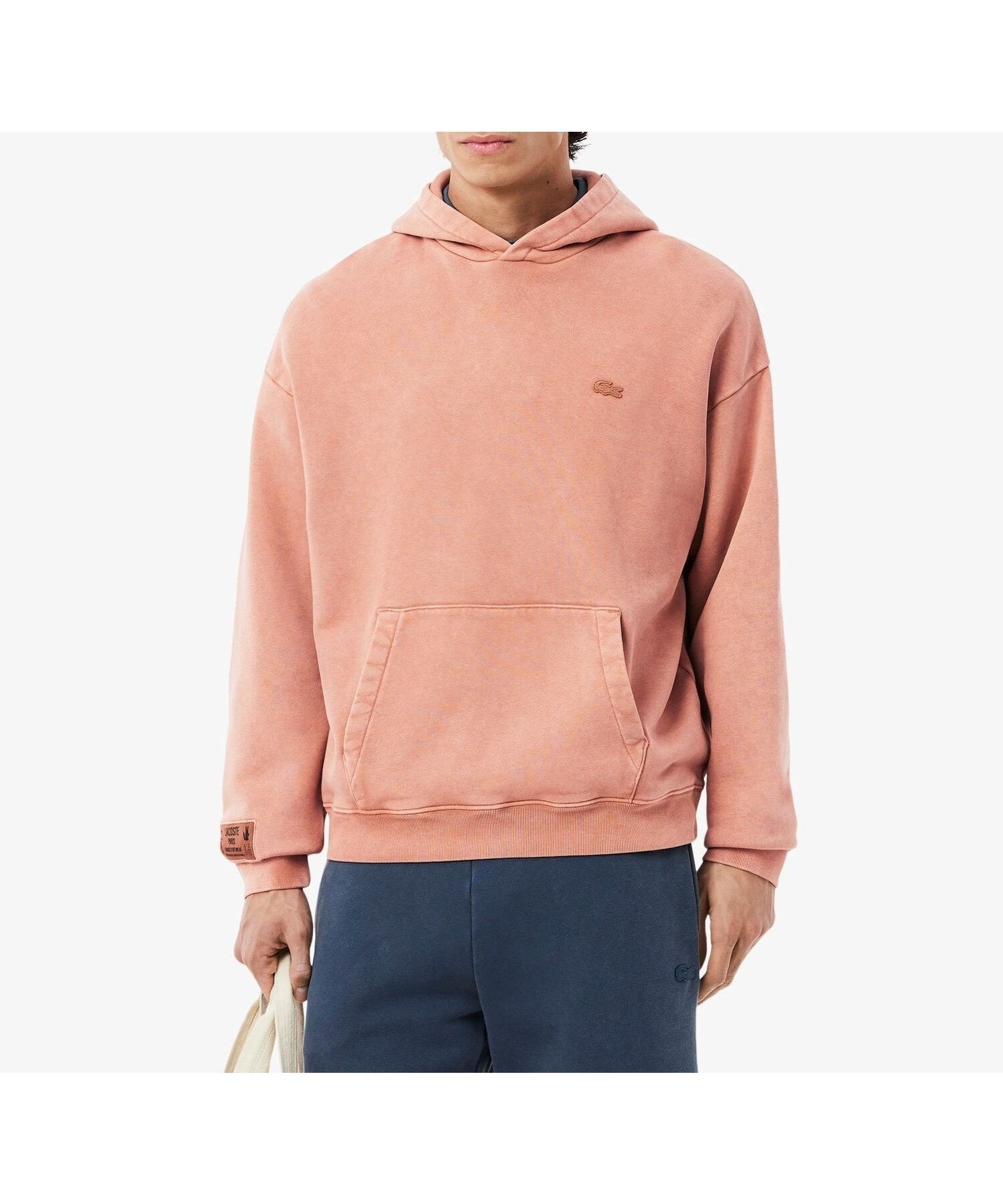 【ラコステ/LACOSTE / MEN】のウォッシュエフェクトクルーネックスウェット インテリア・キッズ・メンズ・レディースファッション・服の通販 founy(ファニー) 　ファッション　Fashion　メンズファッション　MEN　ウォッシュ　Wash　ショルダー　Shoulder　トレンド　Trend　ドロップ　Drop　ルーズ　Loose　ブラウン|ID: prp329100004497163 ipo3291000000031725521